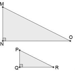 What additional information would allow the triangles to be proven similar by AA?

Question option