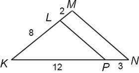 Are the two triangles similar? If so, state the reason and the similarity statement.

Question opt