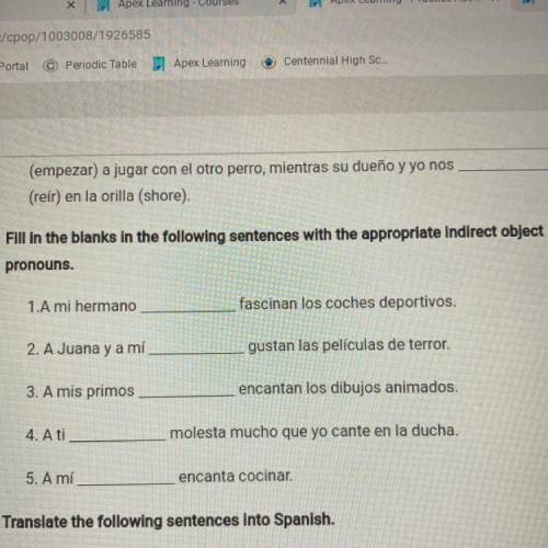 1.3.8 Practice Written Assignment Spanish 2 Semester 2 answer key (2nd Part) pleaseeee helppp