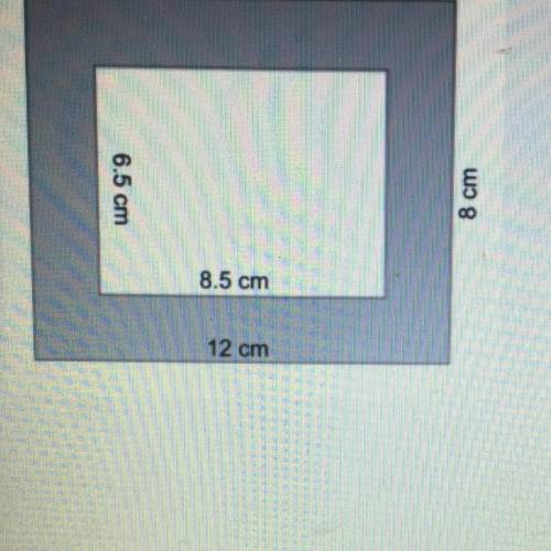 Two rectangles we're used to form the following figure. Which measurement is closest to the area of