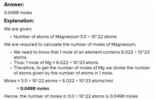 How many moles are in 3.0x10^24 molecules of water​