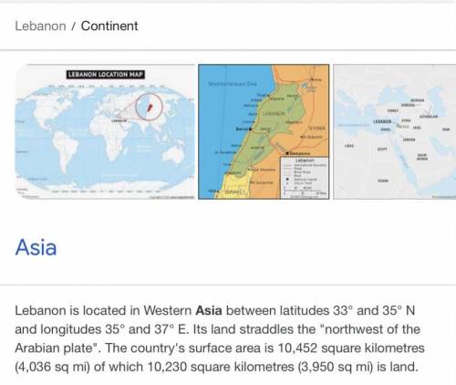 Where is lebanon located ?