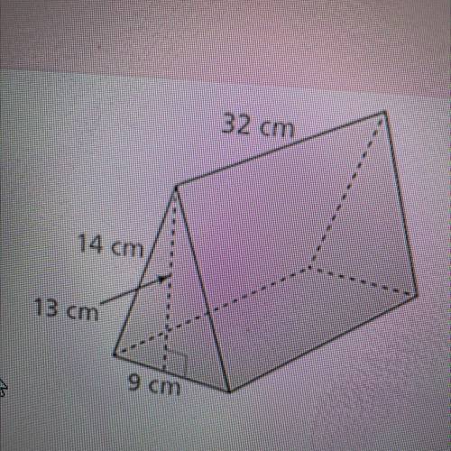 What is the surface area please help I will mark brainliest