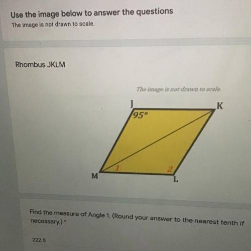 30 points!!! Find the measure of angles 1 & 2?