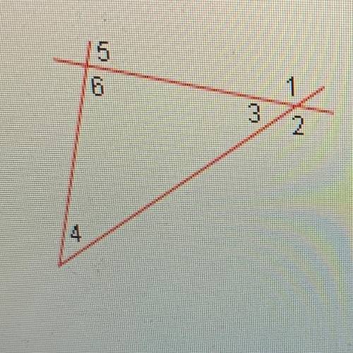 Which of the following are remote interior angles of Z1? Check all that apply.

15
A. 6
B. 2
O C.