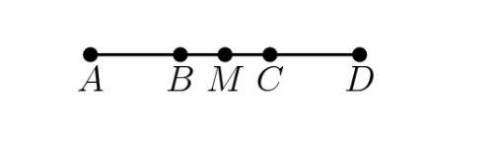 B and C trisect AD and M is the midpoint of AD. MC=8. How many units are in the length of AD?
