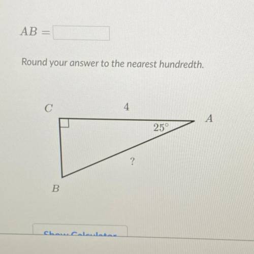 Ab= 
round to the nearest hundredth