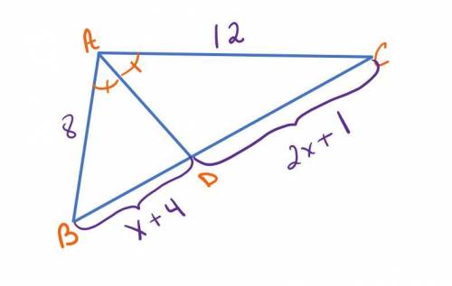 Find BD. the rest of the problem is in the picture below.