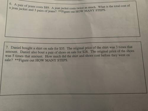 Can someone help me with these 2 problems thank you
