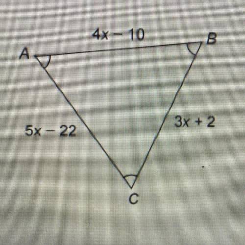 ANSWER ASAP
What is the value of x?
Enter your answer in the box.
x =