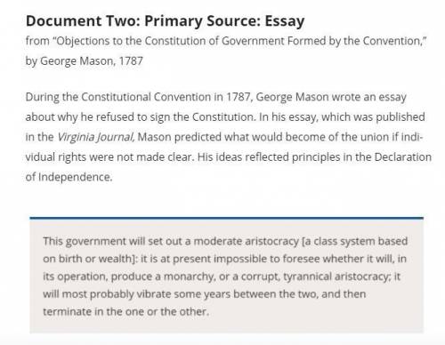 How does Mason’s essay about government differ from ideas expressed in The Federalist?

Write your