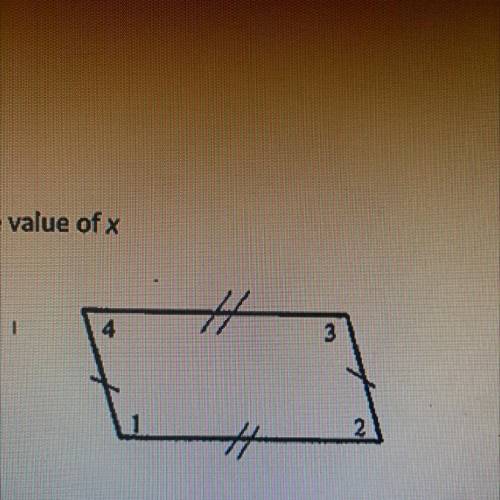 If m<1 = 11x, m<2 = 3x - 30 and m<4 = x. Find the value of x.