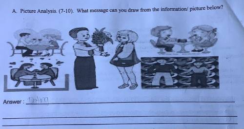 What message can you draw from the information/ picture below?