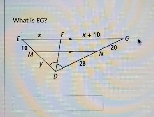 What is EG?2x+10...​