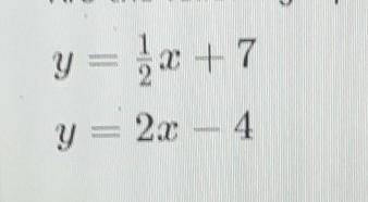 Are the following equations parallel, perpendicular, or neither? help me​