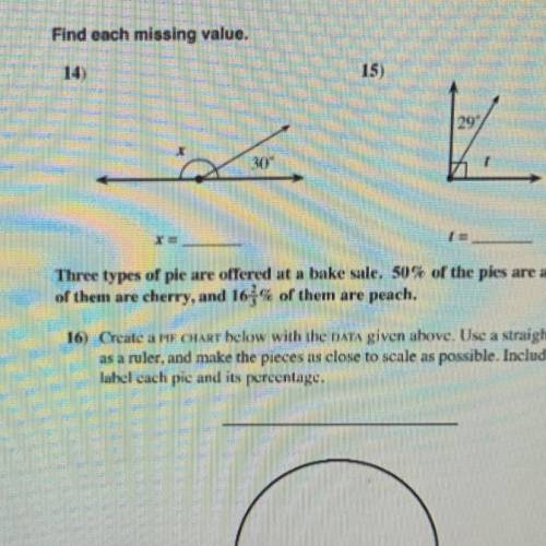 I am please help on 14 and 15 please actually answer please