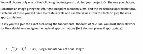 Construct an image giving the left, right, midpoint Riemann sums, and the trapezoidal approximation