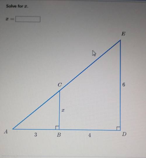 Solve For X. Solve similar triangles (advanced)​