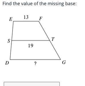 Find the value of the missing base: