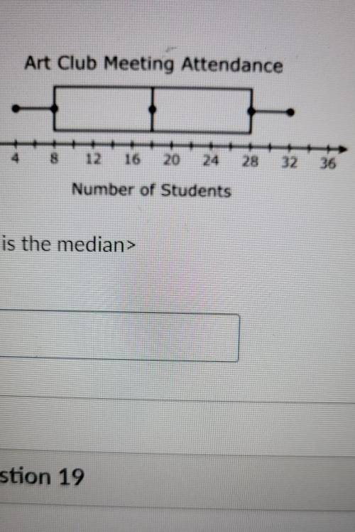 Please help I will give brainliest what is the median​