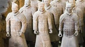 Why were the terracotta soldiers created?