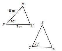 Find Segment ST: ___________

Find Segment SU: ___________
Find Angle Q: ____________
Find Angle S
