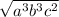 \sqrt{a^3b^3c^2}