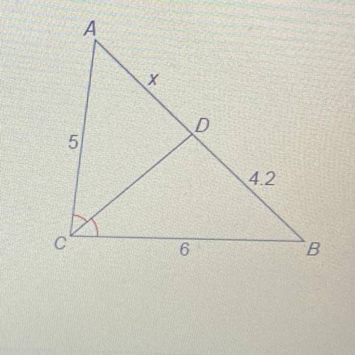What is the Value of x 
X =