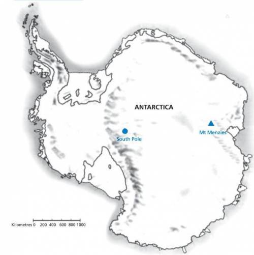 Please help because I have no clue

Estimate the area of Antarctica using the map scale. Show your