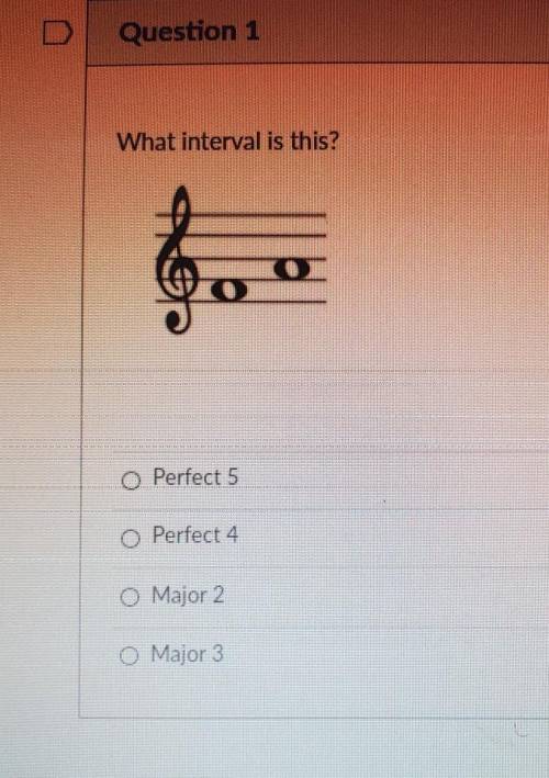 What interval is this, I will mark brainliest ​