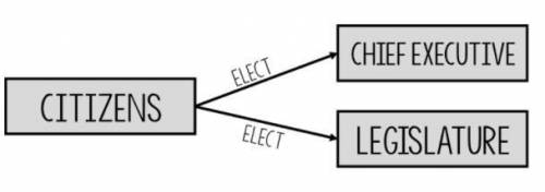 Who follows the diagram below when electing government leaders?

A) Mexico
B) Brazil
C) Cuba
D) B0