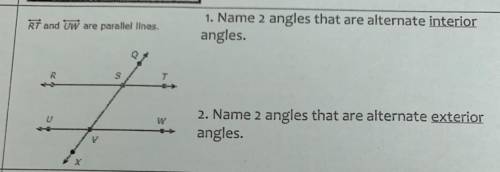 Name the angles.......