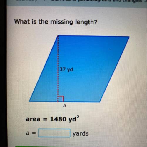 Please help quick 
What is the missing length?