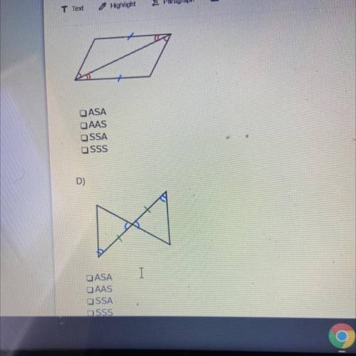 Could someone help? Need to find how triangles would be congruent