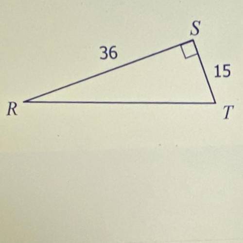 Using triangle RST which side is opposite of ZT ?