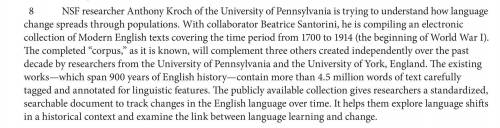 Please! Help me

Look at paragraph 8. What central idea do the sentences in this paragraph support