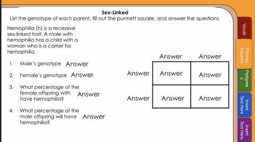 Can anyone help me fill in this Punnett Square and answer the questions