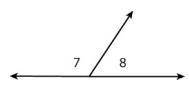 Hat is the sum of the angles? Explain how you would find the missing angle. Explain each step. (rep