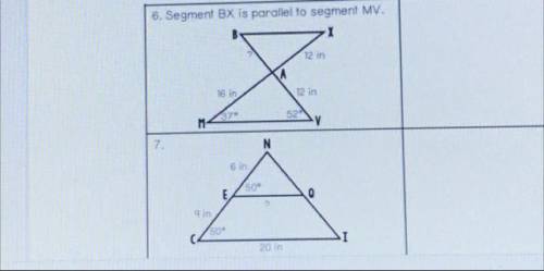 Is it similar ? And explain while showing the working to each question