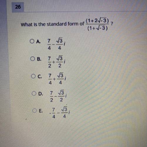 What is the standard form?