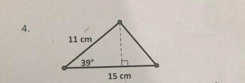 How would I solve for the area of this triangle? Please help
