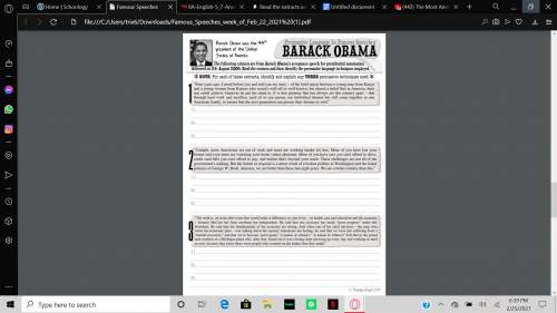 Persuasive Language In Famous Speeches

BARACK OBAMA The following extracts are from Barack Obama’