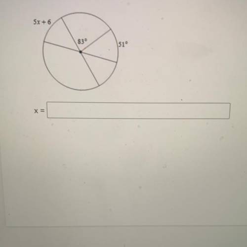 What is x or solve for x