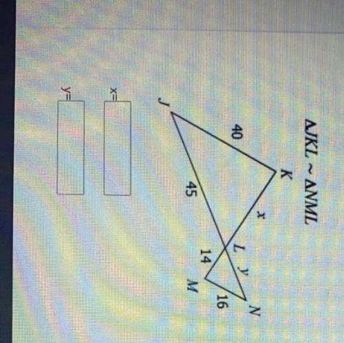 I need help solving this problem y and x and also to be explained