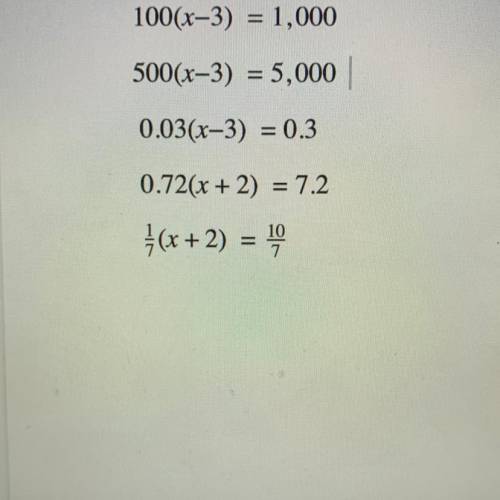 Can someone solve these?
I’ll give Brainliest !! Solve for x