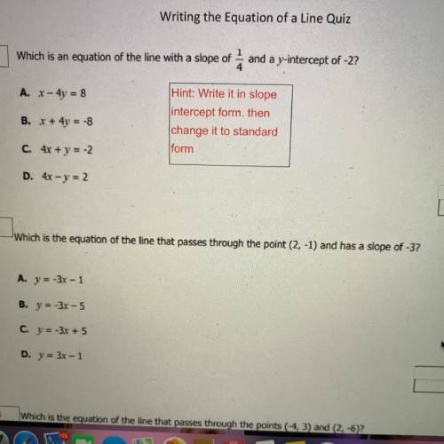 Pls help me with number 1 and 2