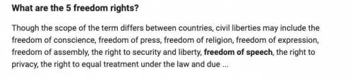 PLSS HELP THIS DUE TODAY

February 1st is National Freedom Day. What does it mean to be free? Wha