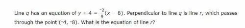 I got y=9/2x-26 for this problem..Is it right? Just double checking.
