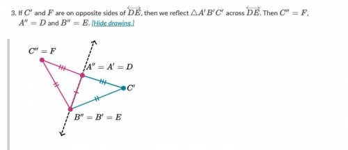 Below are \triangle ABC△ and \triangle DEF△DEFtriangle, D, E, F. We assume that AB=DEAB=DEA, B, equ