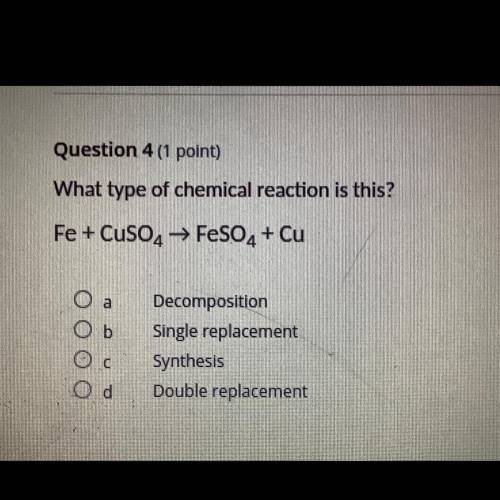 What type of chemical reaction is this?
